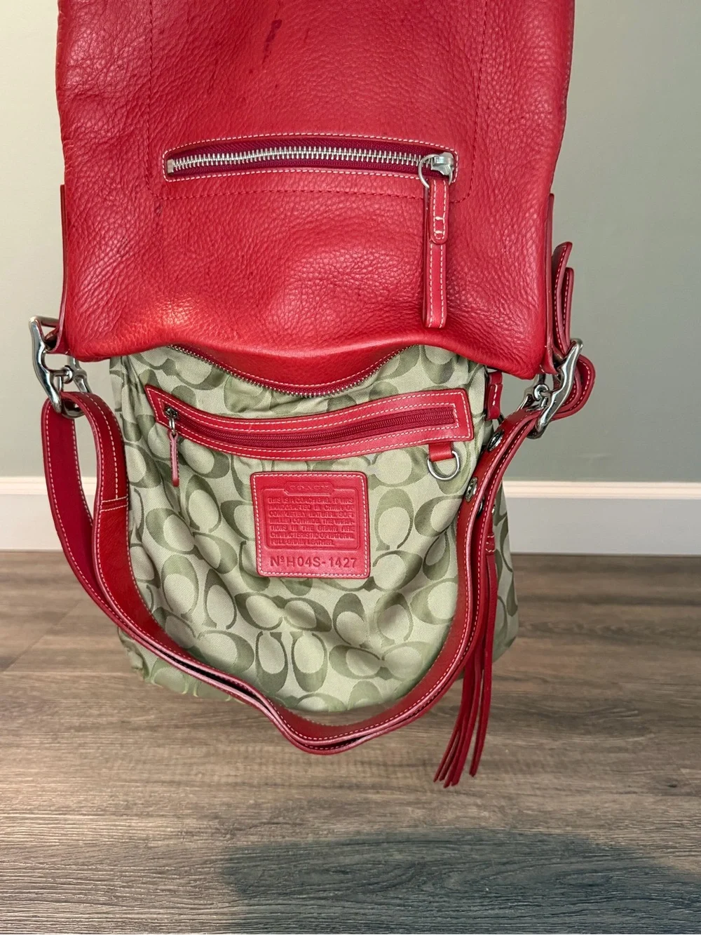 Coach Legacy Slim Duffle Crossbody - Picture 15 of 16